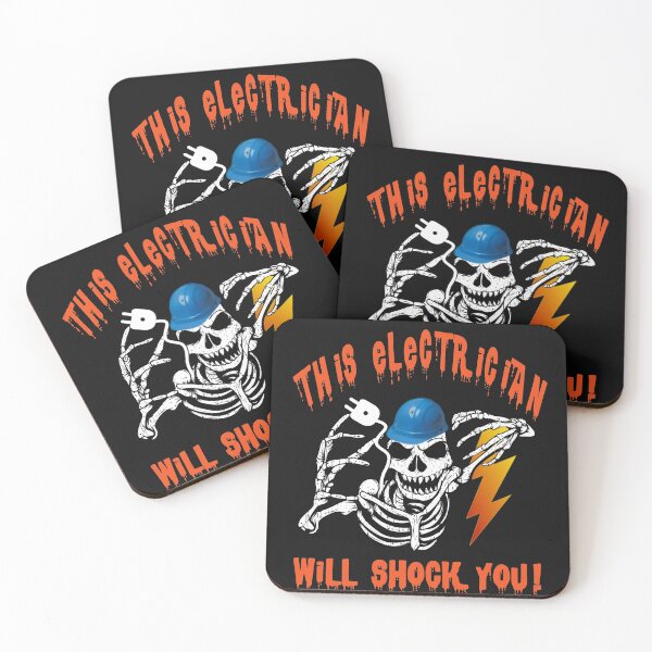 Item preview, This Electrician Will Shock You Halloween Skeleton Electrical Experts Gift designed and sold by josima.