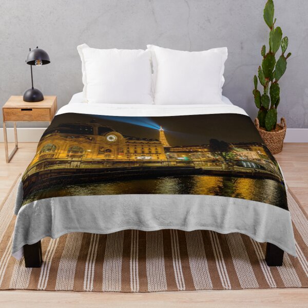 Item preview, Musee d'Orsay in Paris at night designed and sold by Ulysse Pixel.