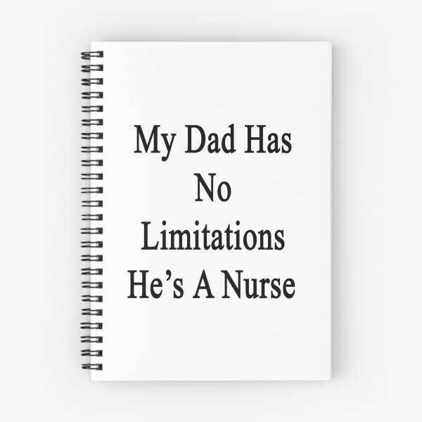 Item preview, My Dad Has No Limitations He's A Nurse designed and sold by supernova23.