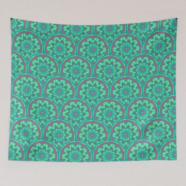 Item preview, Mandala Boho Yoga Mosaic Oriental Ethnic Seamless Print All Over Sublimation Pattern Design designed and sold by 108dragons.