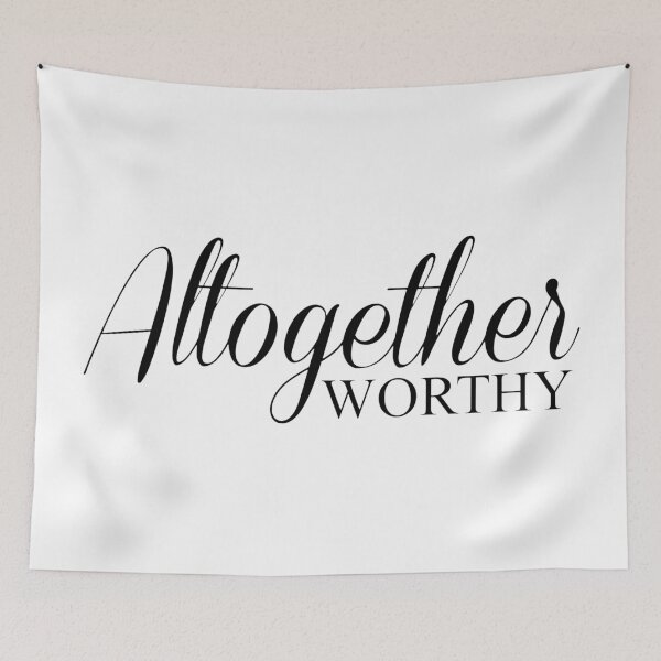 Item preview, Altogether Worthy designed and sold by TheKingdomAttic.