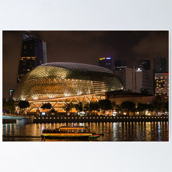 Item preview, Esplanade at night designed and sold by Mark Prior.
