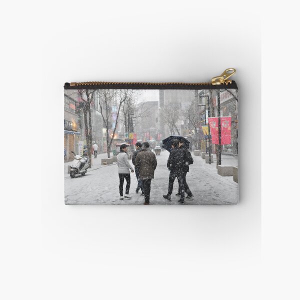 Item preview, Snowing in Insadong, Seoul designed and sold by Mike Ashley.