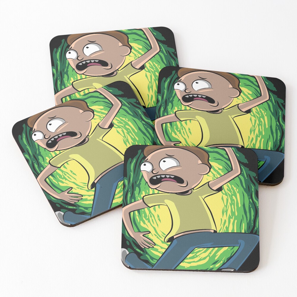 Morty Smith Rick and Morty Coasters (Set of 4)