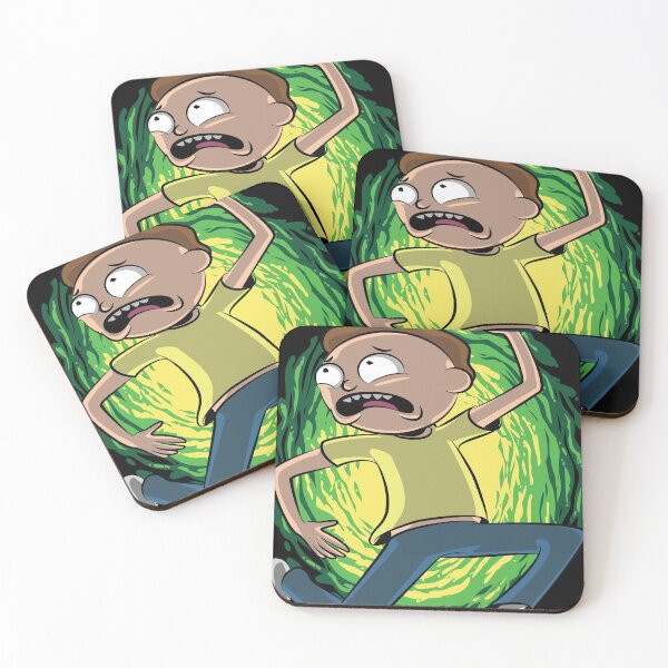 Morty Smith Rick and Morty Coasters (Set of 4)