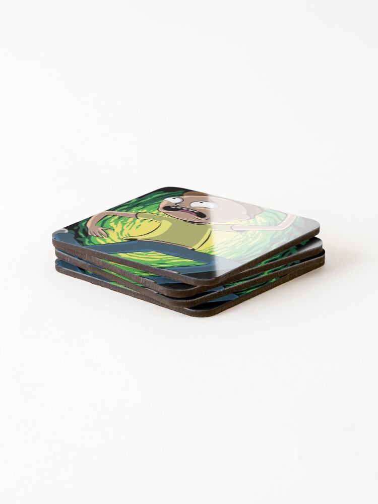 Alternate view of Morty Smith Rick and Morty Coasters (Set of 4)