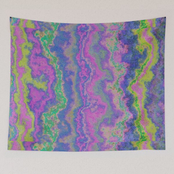 Item preview, Smudged Candy Cotton Stripes  designed and sold by designbywhacky.