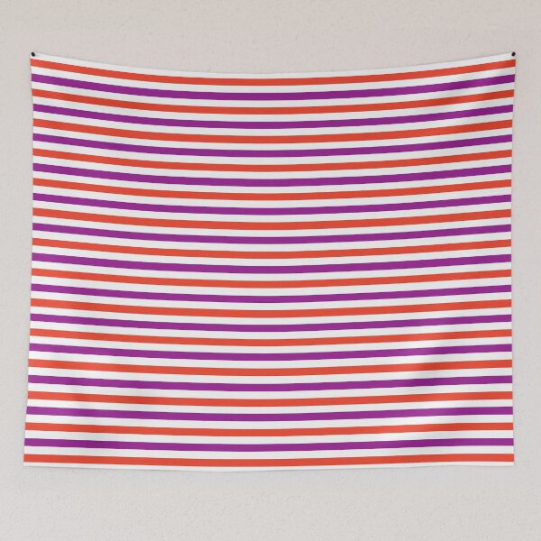 Item preview, Red, Purple and White Vintage Thin Stripes designed and sold by Gerson Ramos.
