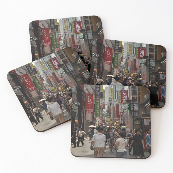 Item preview, Myeondong Market in Seoul Crowded designed and sold by Mike Ashley.