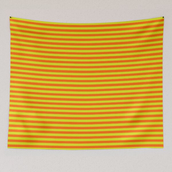 Item preview, Orange and Yellow Vintage Thin Stripes designed and sold by Gerson Ramos.