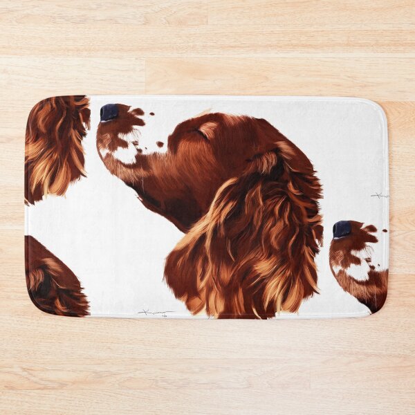 Item preview, Welsh Springer Spaniel Art designed and sold by Karen Harding Art and Illustration .