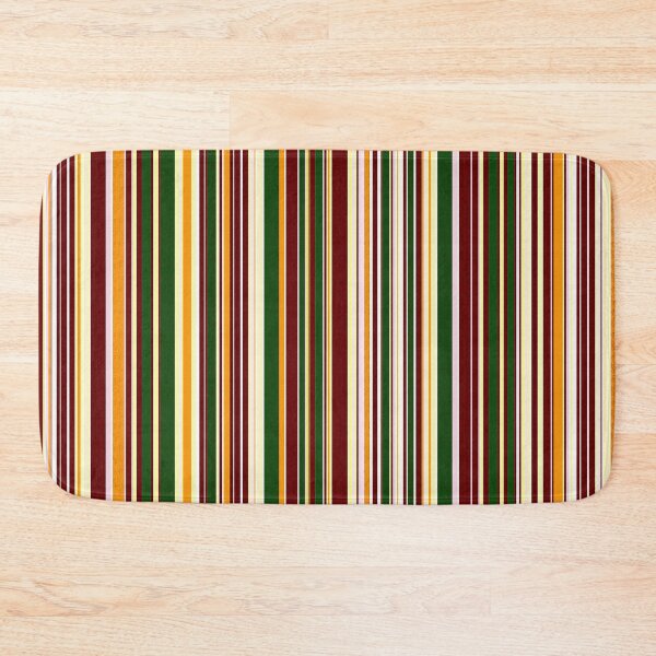 Item preview, Green and orange Pinstripe designed and sold by designbywhacky.
