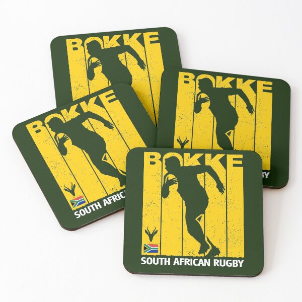 Item preview, South African Flag Rugby Player designed and sold by d247.