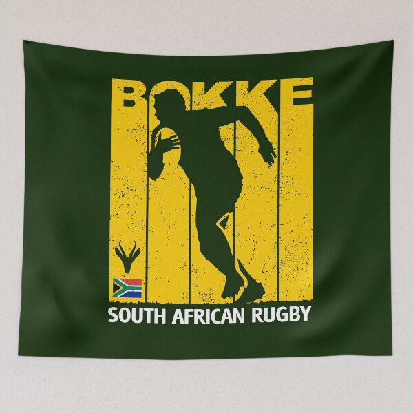 Item preview, South African Flag Rugby Player designed and sold by d247.