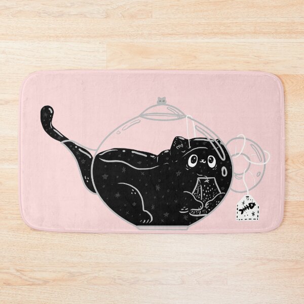 Item preview, Starry Black Kit-tea   designed and sold by fluffymafi.