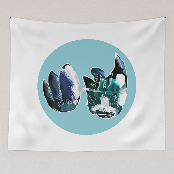 Item preview, Two Blue Folwers designed and sold by Istvan Ocztos.