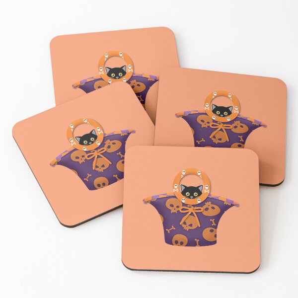 Item preview, Halloween Cat in Pirate Hat designed and sold by mstfcntrk.