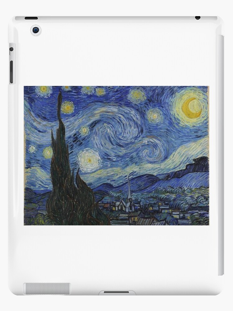 Vincent Van Gogh - Starry Starry Night  iPad Case & Skin for Sale by  RogerMurdock