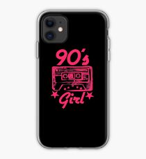 90er Jahre 90 er Girl Retro 90er party iPhone-Hülle & Cover