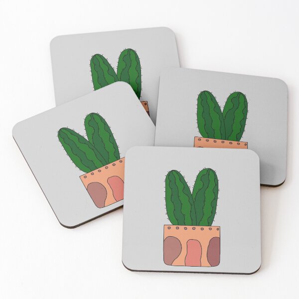 Item preview, Cute Cactus Design #74: Earthy Cactus Friends designed and sold by DreamCactus.