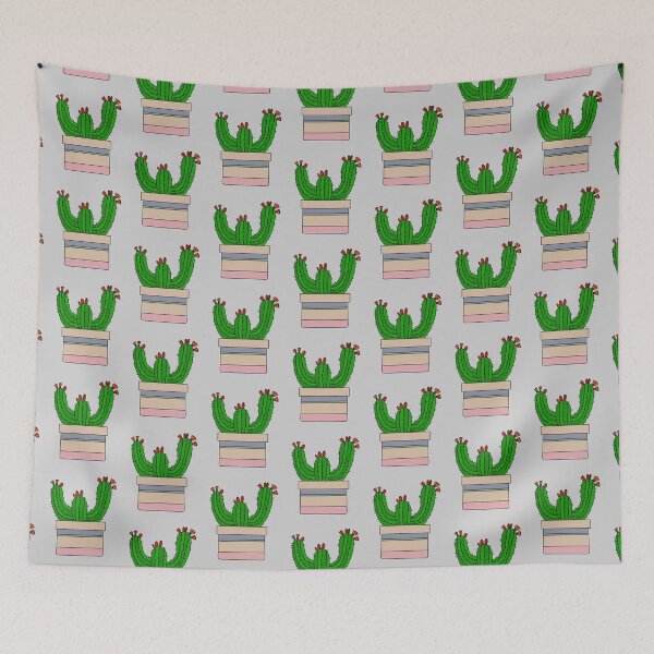 Item preview, Cute Cactus Design #76: Trident Cactus designed and sold by DreamCactus.