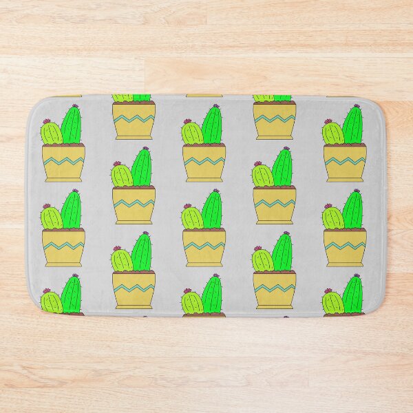 Item preview, Cute Cactus Design #78: 2 Cacti Enjoying The Soil designed and sold by DreamCactus.