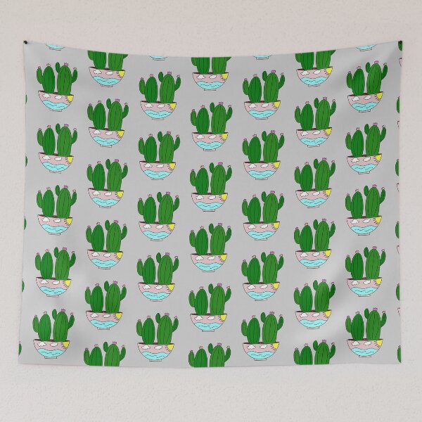 Artikelvorschau, Cute Cactus Design #79: Sunny Cactus Ocean entworfen und verkauft von DreamCactus.