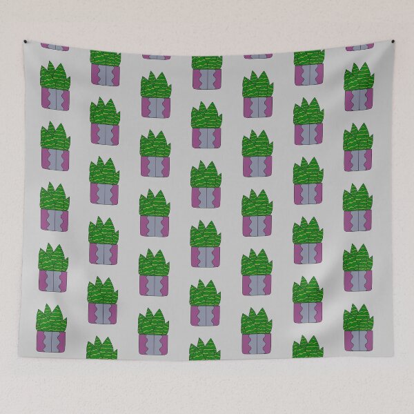 Item preview, Cute Cactus Design #80: Tigerstripe Succulents designed and sold by DreamCactus.