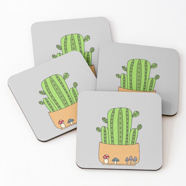 Item preview, Cute Cactus Design #84: Mush-Room For Cacti designed and sold by DreamCactus.