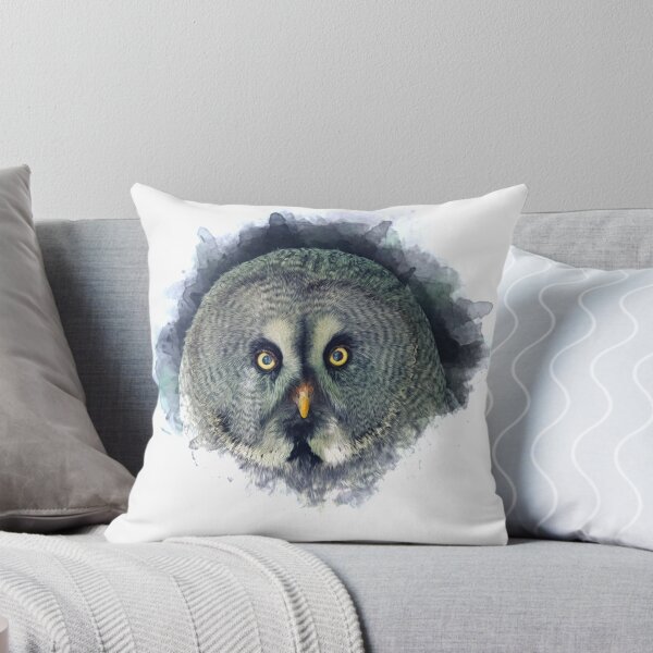 Item preview, Great Gray Owl designed and sold by Pearcatprod.
