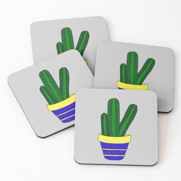 Item preview, Cute Cactus Design #86: 3 Simple Cacti designed and sold by DreamCactus.