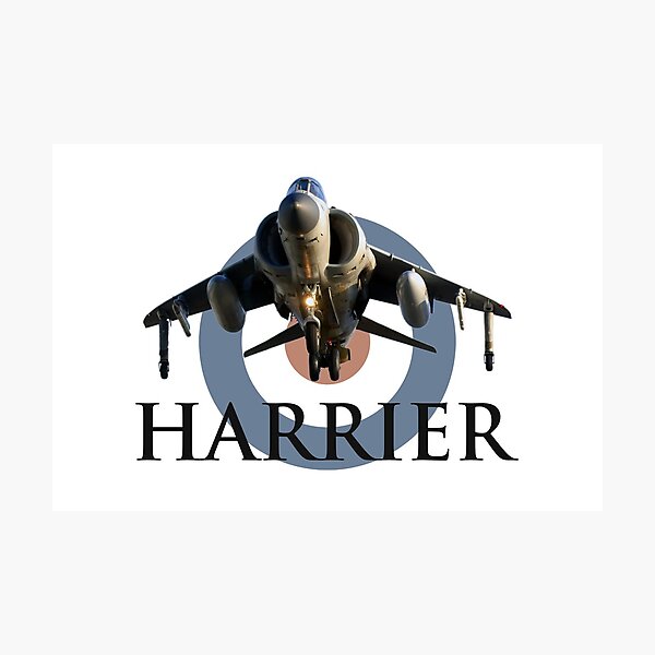 Item preview, Sea Harrier Jump Jet and Roundel designed and sold by Steve H Clark.