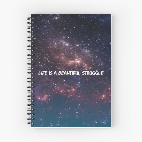 Item preview, Life is a beautiful struggle designed and sold by Sarah Tobin.