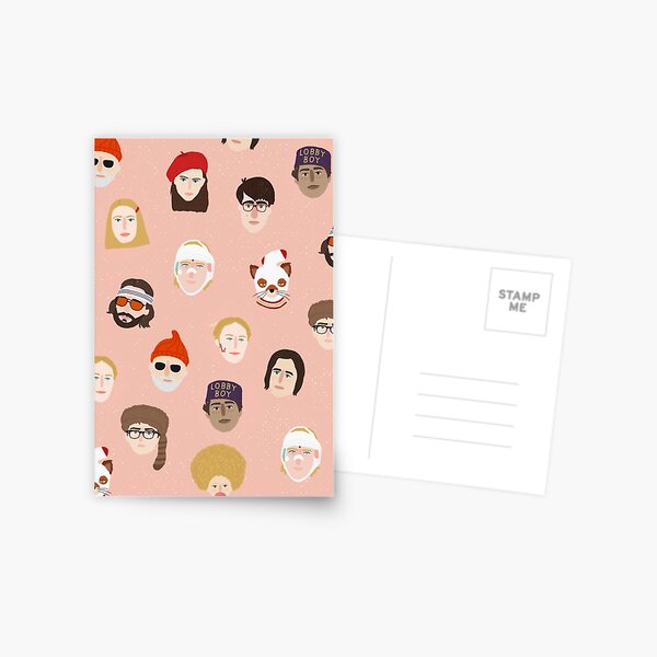 Item preview, Wes Anderson pattern designed and sold by senoritacoonejo.