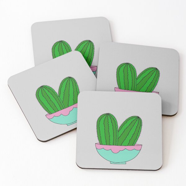 Aperçu de l'œuvre Cute Cactus Design #95: Super Green Ice-Cream Cacti créée et vendue par DreamCactus.