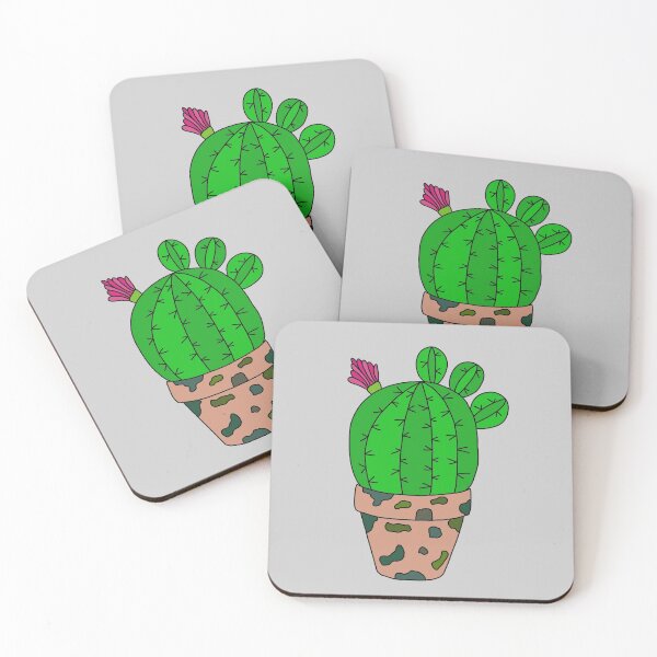 Item preview, Cute Cactus Design #98: Time To Repot The Camouflage Cactus designed and sold by DreamCactus.