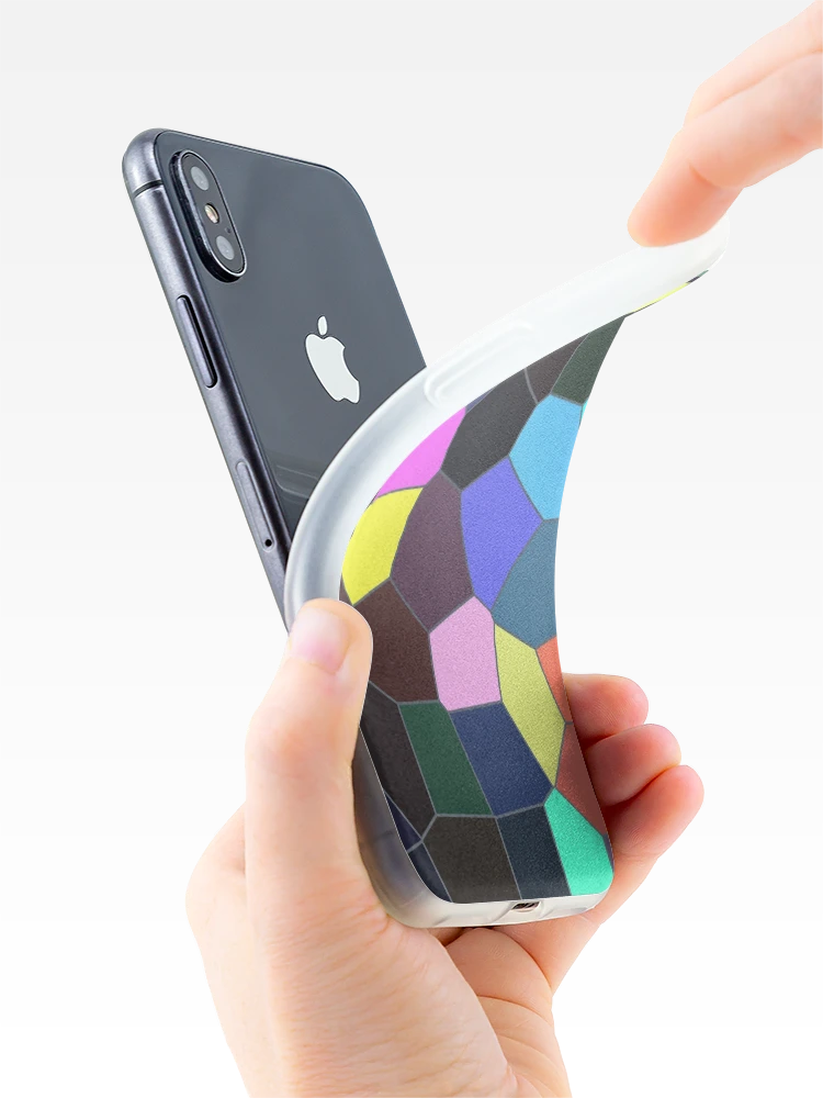 Thumbnail 4 of 5, iPhone Case, Stained Glass Rousseau Two designed and sold by Ann Kronick.