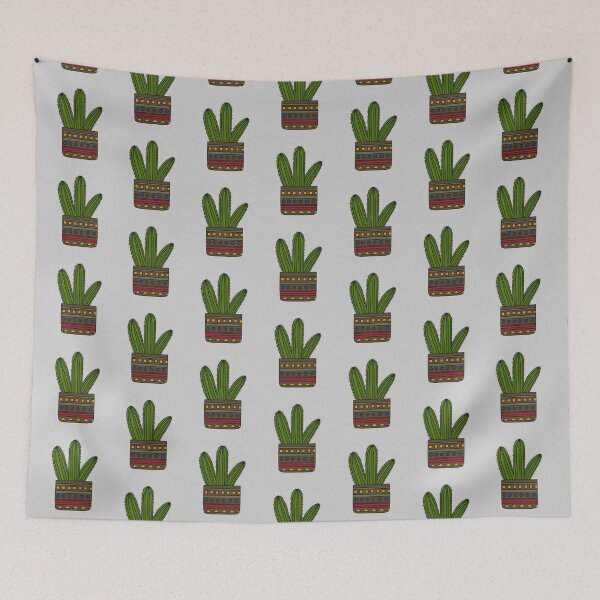 Artikelvorschau, Cute Cactus Design #103: Dark Green Cacti entworfen und verkauft von DreamCactus.