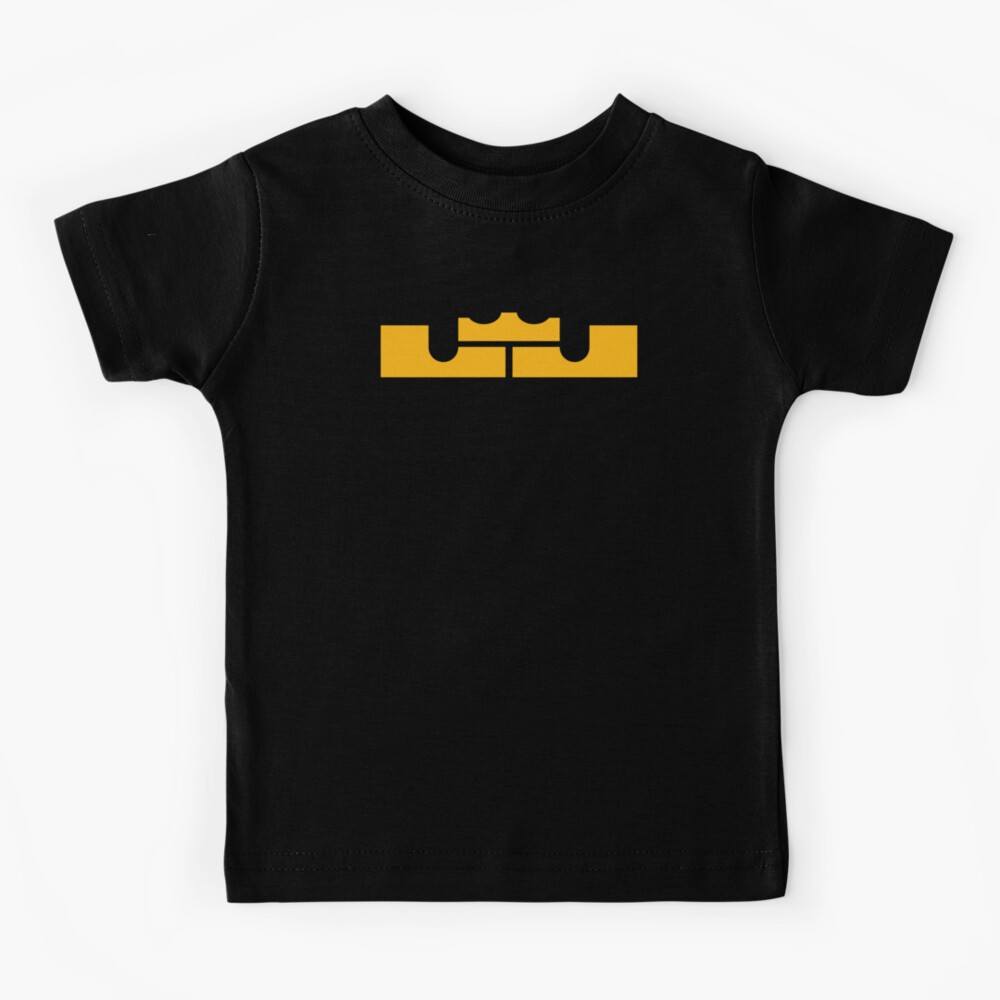 Lebron James Logo Kids T Shirt for Sale by elizaldesigns Redbubble