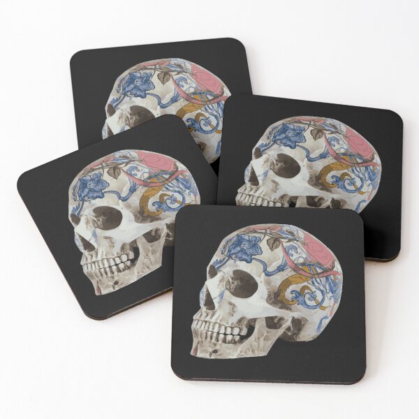 Item preview, Skull art flower designed and sold by rafo.