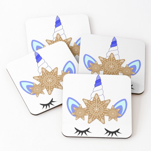 Item preview, unicorn crown gingerbread star designed and sold by atevern.