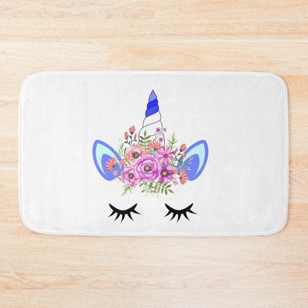 Item preview, unicorn crown pink flower designed and sold by atevern.