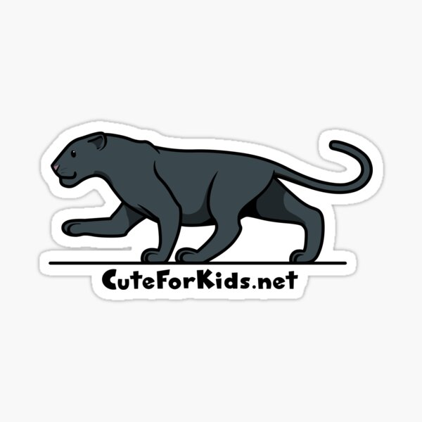 BigCatKids - Panther - Branded Sticker