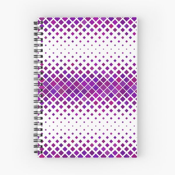 Item preview, Diagonal Purple Squares designed and sold by hatimelhag.