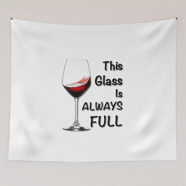 Item preview, Optimist Says Glass is full designed and sold by Sunil Bhardwaj.
