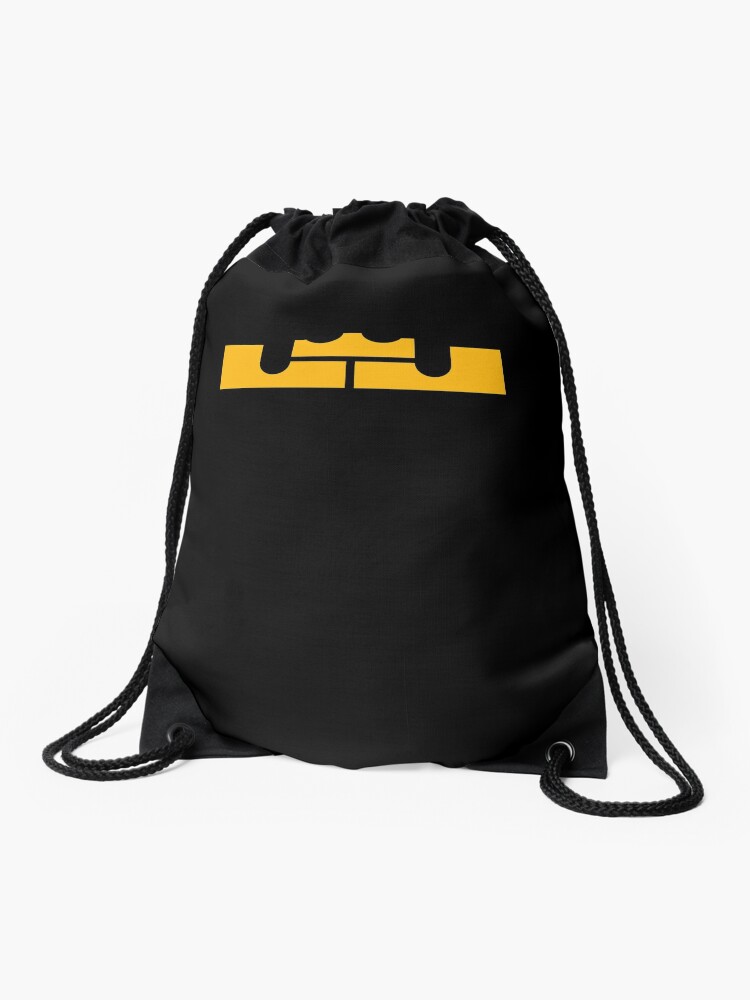 Lebron James Logo Drawstring Bag for Sale by elizaldesigns