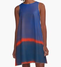 Rothko Inspired #7 A-Line Dress