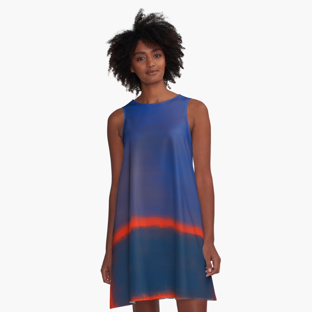 Rothko Inspired #7 A-Line Dress