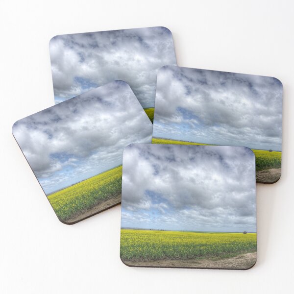 Item preview, Canola fields in WA wheat belt designed and sold by BigAndRed.
