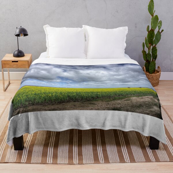 Item preview, Canola fields in WA wheat belt designed and sold by BigAndRed.
